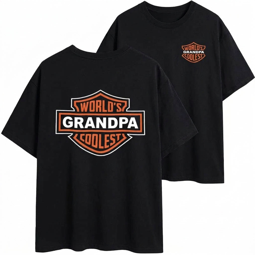 World's Coolest Nickname Gift Motorcycle Pawpaw Papa Dad Grandpa T-Shirt / Sweatshirt / Hoodie