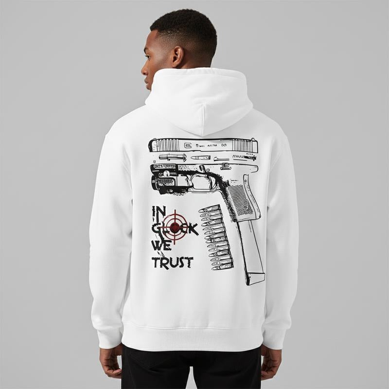 In Glock We Trust Print T-Shirt / Sweatshirt / Hoodie