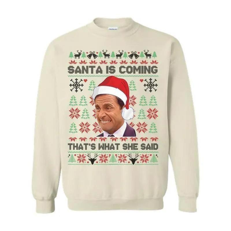 Michael Scott That's What She Said Christmas T-Shirt / Sweatshirt / Hoodie