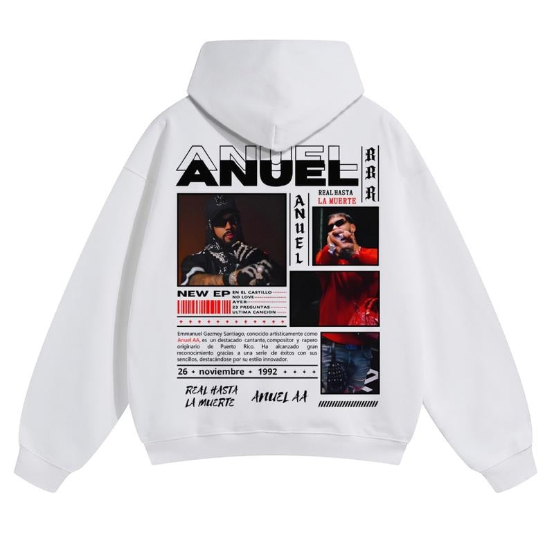 Anuel AA Retro Classic Regular Fit For Daily Wear T-Shirt / Sweatshirt / Hoodie