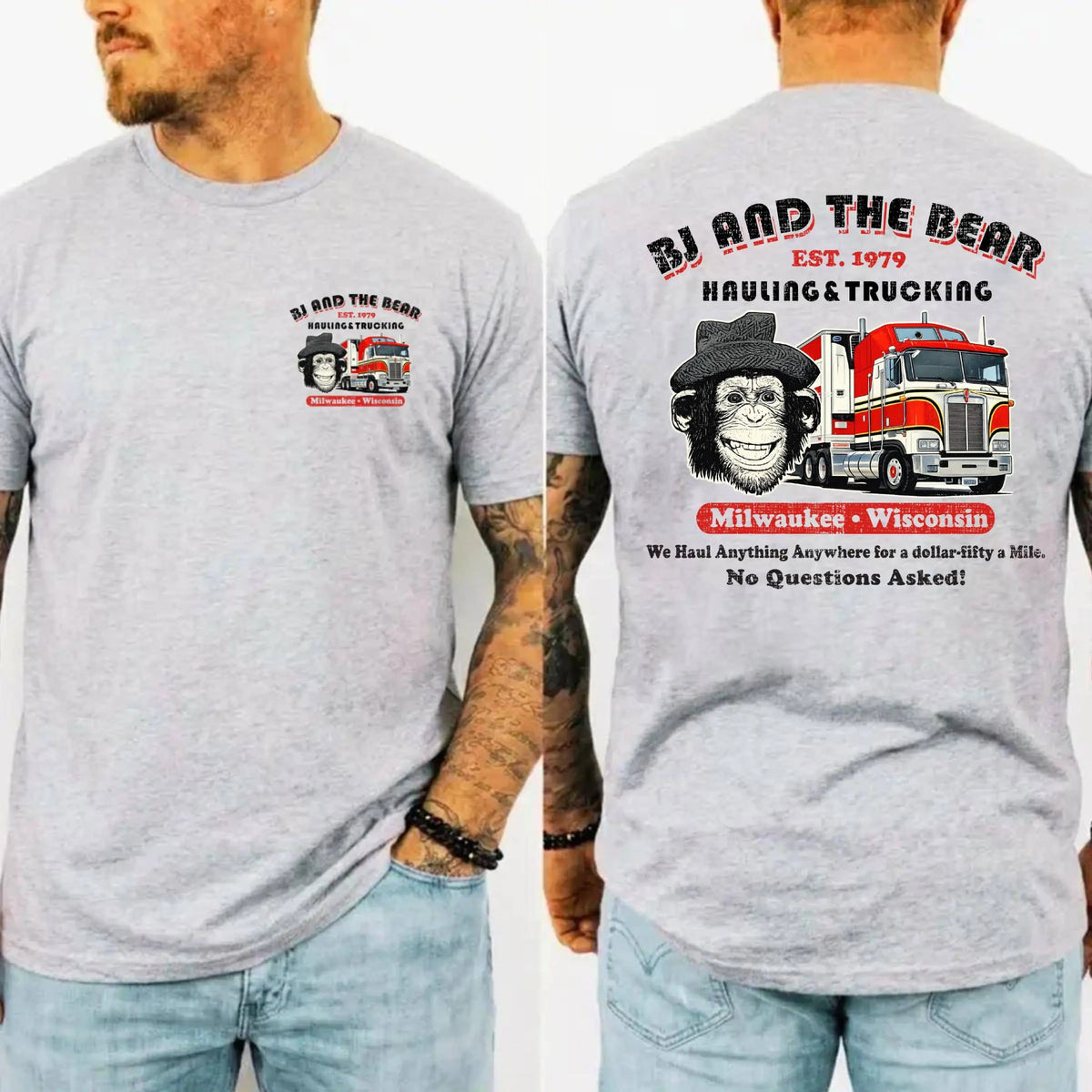 Hauling Trucking Ltd Vintage Graphic T-Shirt / Sweatshirt / Hoodie