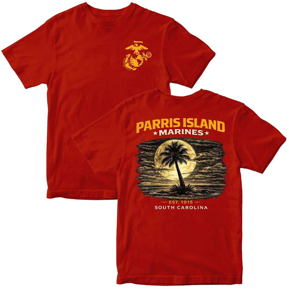 Parris Island Marines South Carolina USMC Recruit Depot Prid T-Shirt / Sweatshirt / Hoodie