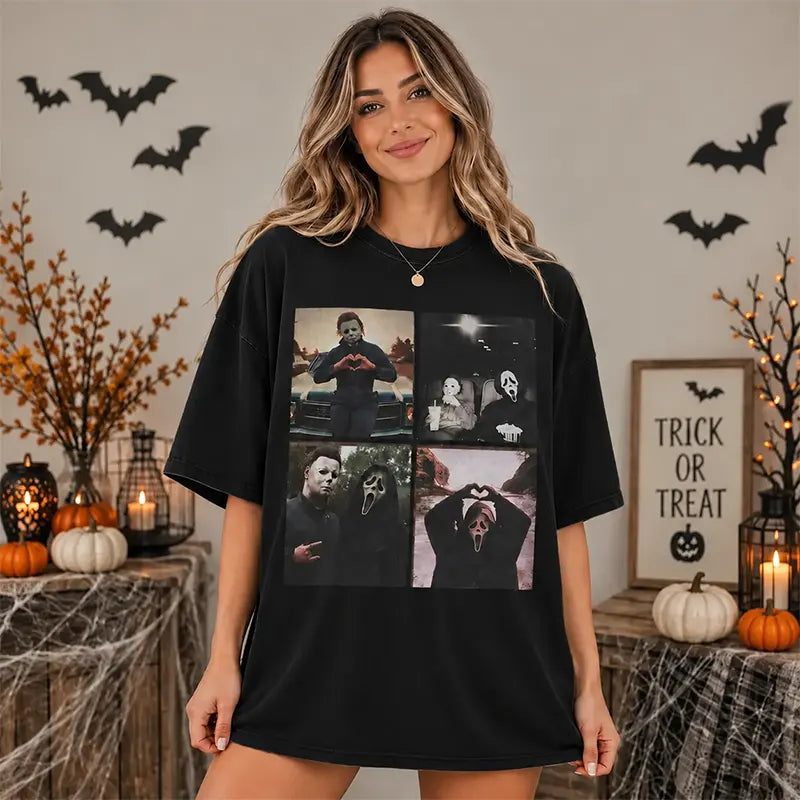 Vintage Slasher Horror Collage T-Shirt / Sweatshirt / Hoodie