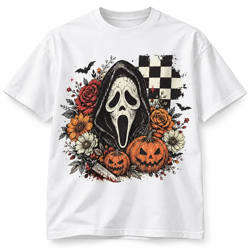 Spooky Harvest Mask T-Shirt / Sweatshirt / Hoodie