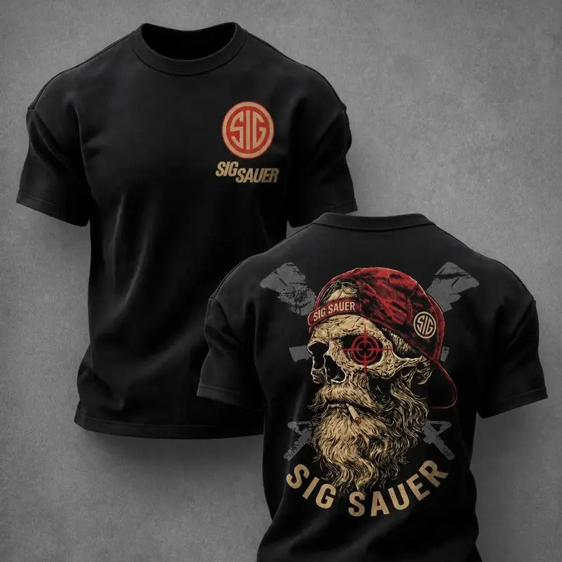Bearded Skull Tactical Graphic T-Shirt / Sweatshirt / Hoodie