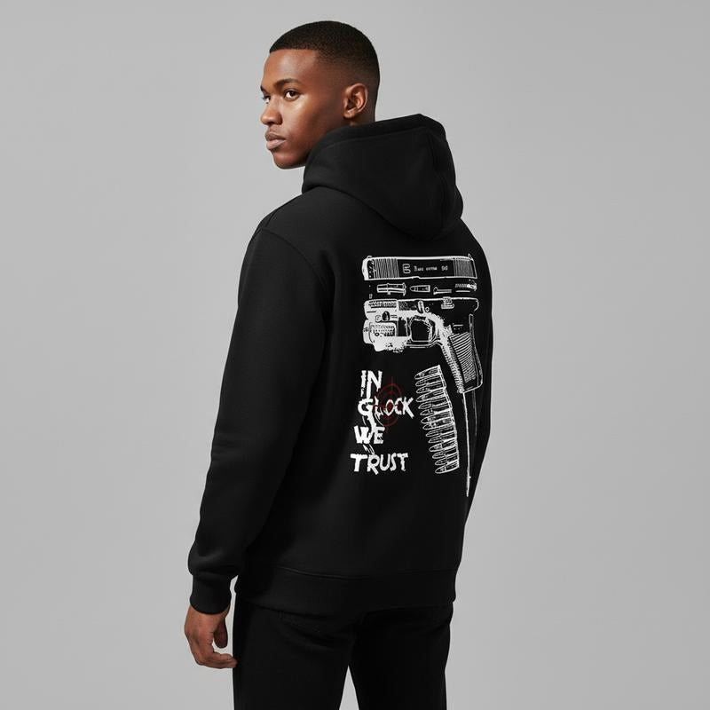 In Glock We Trust Print T-Shirt / Sweatshirt / Hoodie