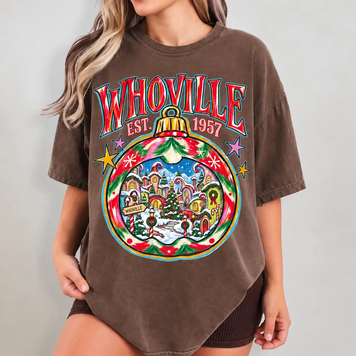 Preppy Cute Christmas Characters T-Shirt / Sweatshirt / Hoodie