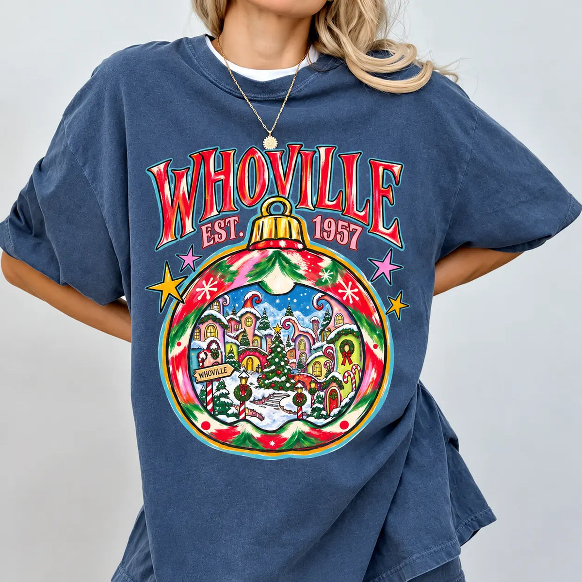 Preppy Cute Christmas Characters T-Shirt / Sweatshirt / Hoodie