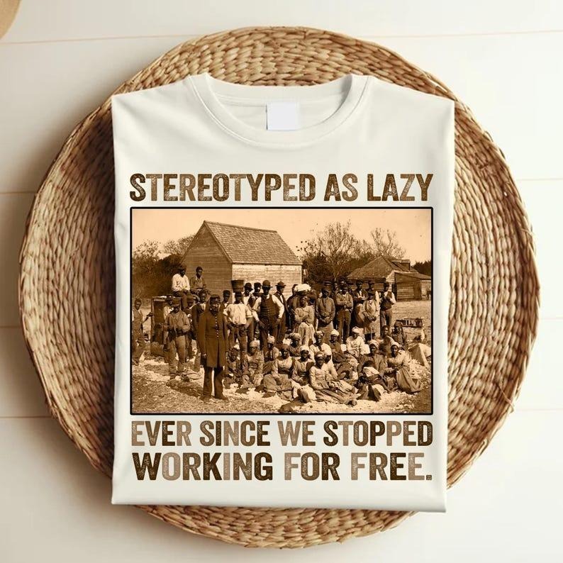Stereotyped As Lazy Black History T-Shirt / Sweatshirt / Hoodie