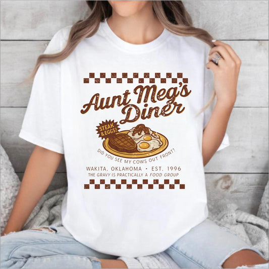 Aunt Meg’s Diner T-Shirt / Sweatshirt / Hoodie