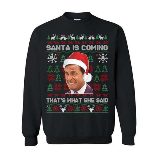 Michael Scott That's What She Said Christmas T-Shirt / Sweatshirt / Hoodie