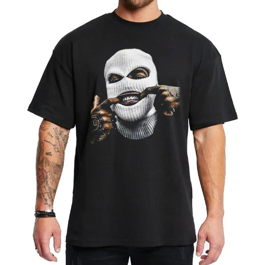 Shiesty Mask & Grills Hiphop Style T-Shirt / Sweatshirt / Hoodie