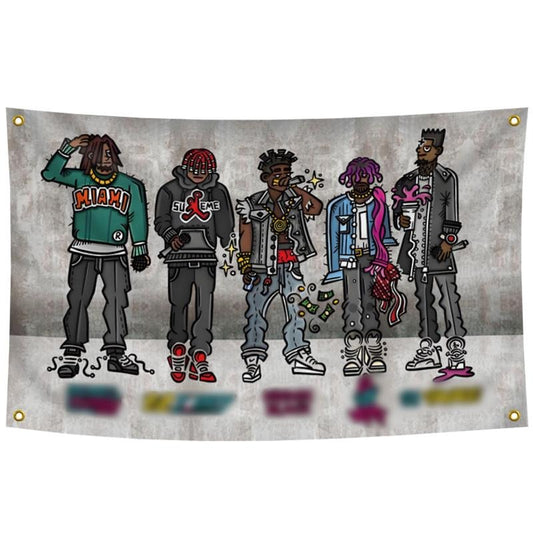 2016 Freshman Cypher Rapper Flag