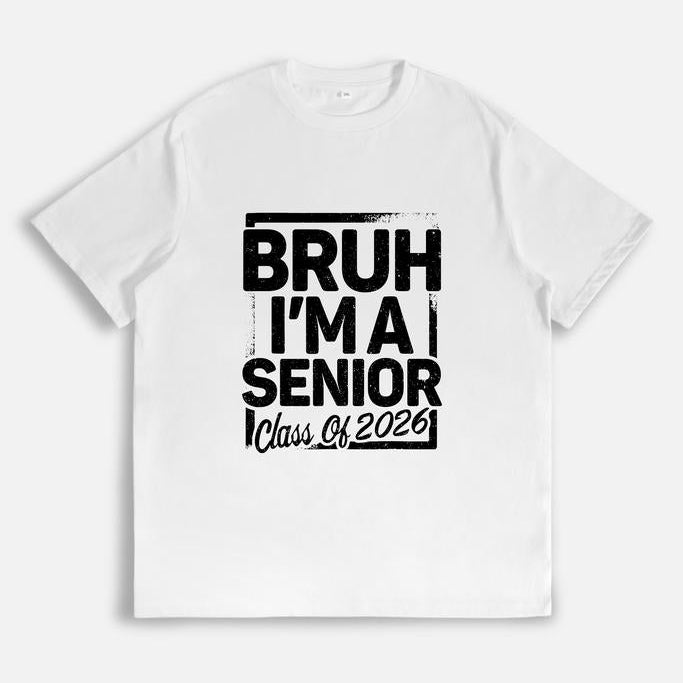 Senior Year 2026 With Graduation Class Humor T-Shirt / Sweatshirt / Hoodie