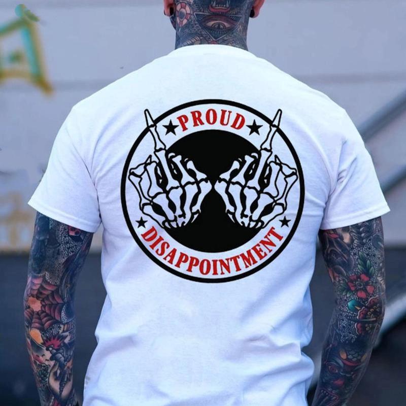 PROUD DISAPPOINTMENT Defiant Bone Hand Print T-Shirt / Sweatshirt / Hoodie