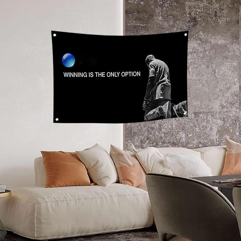 Rapper Winning is The Only Option Kanye West Flag