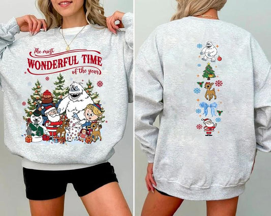 Vintage Rudolph Christmas Red Nosed Reindeer T-Shirt / Sweatshirt / Hoodie