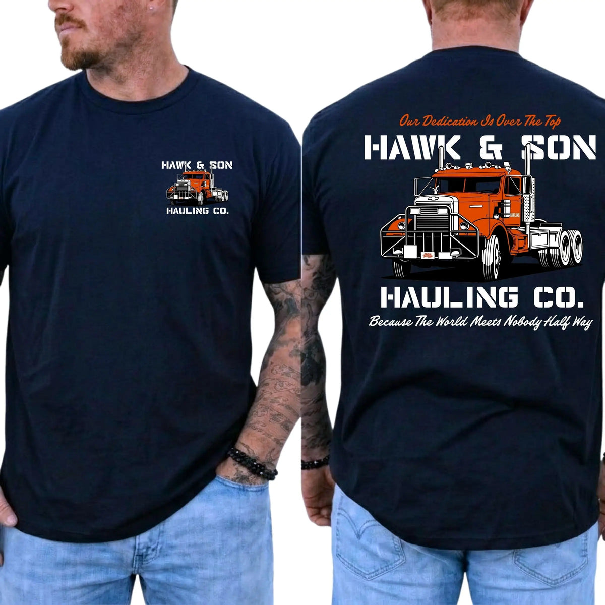 Over The Top Trucker Vintage Arm Wrestling T-Shirt / Sweatshirt / Hoodie