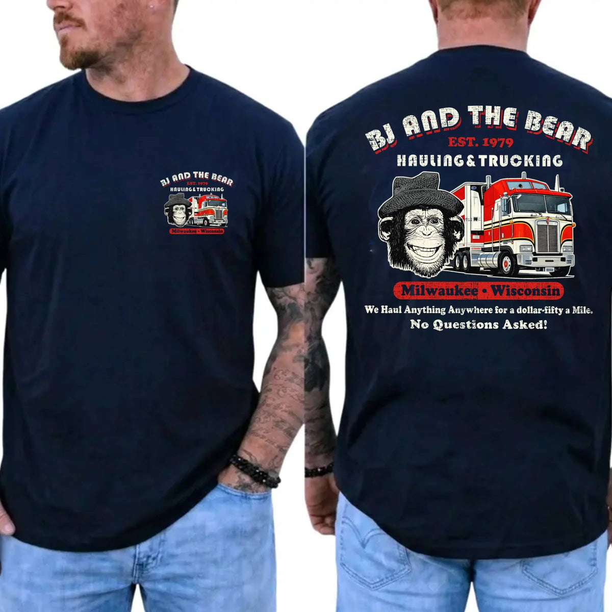 Hauling Trucking Ltd Vintage Graphic T-Shirt / Sweatshirt / Hoodie