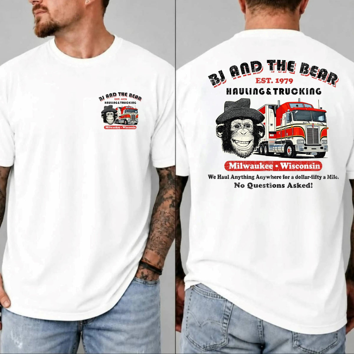Hauling Trucking Ltd Vintage Graphic T-Shirt / Sweatshirt / Hoodie