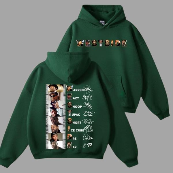 Retro West Coast Rap Legends Graphic T-Shirt / Sweatshirt / Hoodie