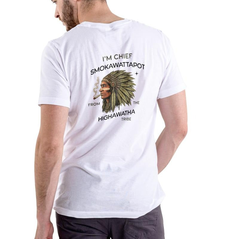 I'M CHIEF LONGTONGUE FROM THE LICKATWAT TRIBE Funny Name T-Shirt / Sweatshirt / Hoodie