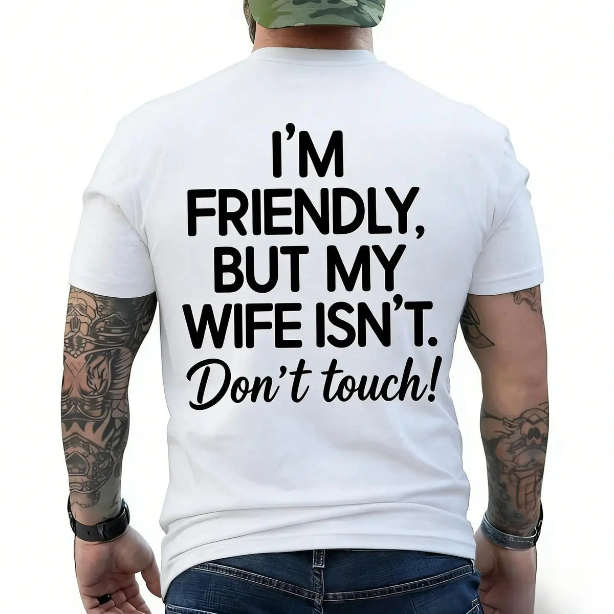 Friendly Yet Unfunny Wife Warning T-Shirt / Sweatshirt / Hoodie